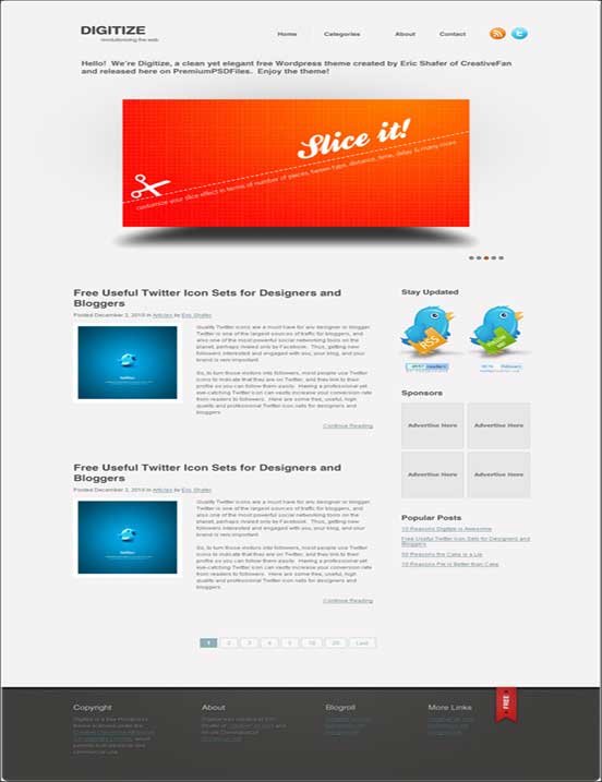 DigitizeWebsiteTemplate